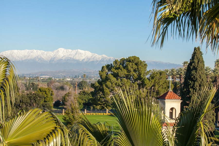 view of mountains